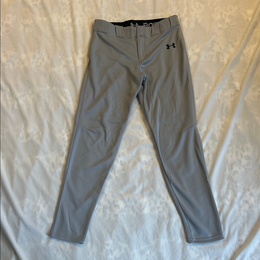Under Armour Boy’s Gray Baseball Pants